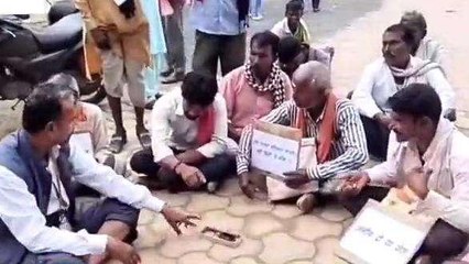 जबेरा: वन भूमि से बेदखल करने का किसानों ने लगाया आरोप, विभाग के ख़िलाफ़ खोला मोर्चा