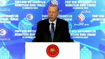 Erdoğan : Nous en sommes arrivés à nos jours en luttant contre les pièges de ceux qui veulent maintenir la Turquie dans l'étau des taux d'intérêt, des taux de change et de l'inflation.