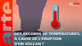 Des records de température dûs à un volcan ?