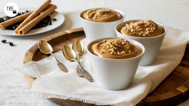 Receta de crema de café, un pedazo de postre que se hace en cinco minutos y con solo tres ingredientes