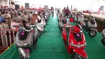 CM will distribute scooty to students, will do roadshow from Gandhi Chowk to Polytechnic College
