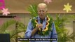 Biden sparks outrage by comparing Hawaiian blaze that killed at least 114 to a KITCHEN fire at his house after making tone-deaf 'hot ground' joke to rescuer: Greeted by furious residents on arrival