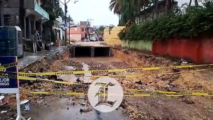 Ambiente en el sector Las 800 en Los Ríos, previo la llegada de la tormenta Franklin