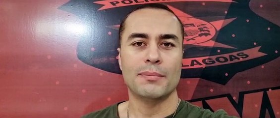Chefe de Operações Delegacia Regional de Palmeira dos Índios, Diogo Martins, fala sobre o crime ocorrido na cidade