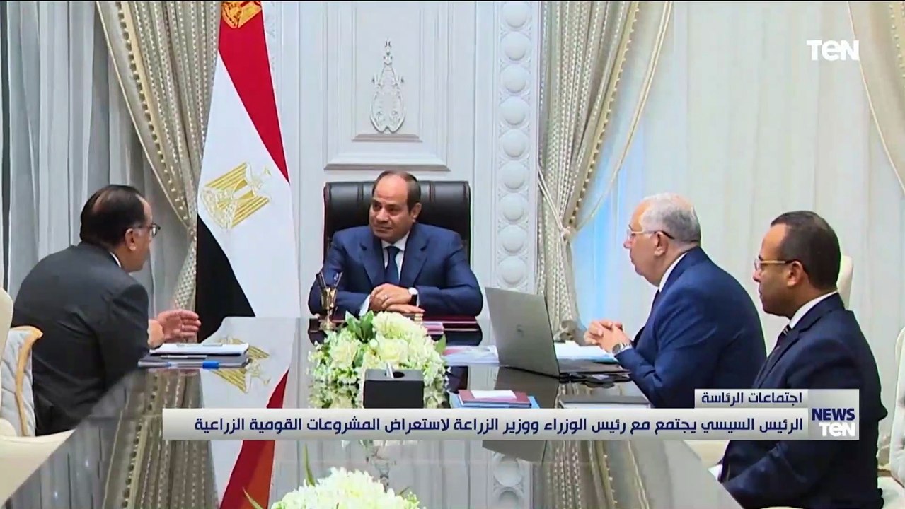 الرئيس عبدالفتاح السيسي يستقبل نائب رئيس الوزراء وزير الخارجية الأردني أيمن الصفدي