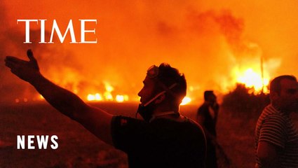 Firefighters in Greece Have Discovered the Bodies of 18 People in an Area Struck by a Major Wildfire