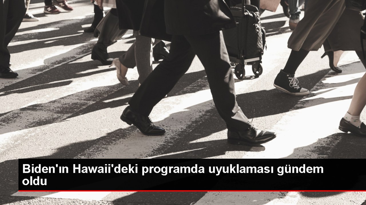 ABD Başkanı Joe Biden'ın Hawaii'de uyuması sosyal medyada gündem oldu