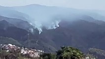 Santa Úrsula, uno de los focos más fuertes del incendio en el Norte