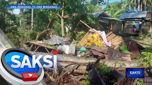 Buntis at kanyang asawa, patay matapos madaganan ng puno ang kanilang bahay | Saksi