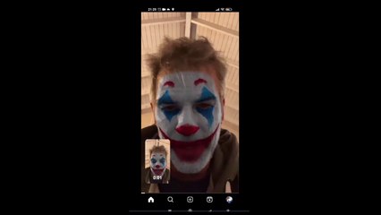 El hermano de Susana chicaneó a Argentina con el filtro del Guasón otra vez_ “¿Dónde están los que me criticaban”