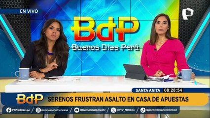 Santa Anita: serenos frustran el asalto de una casa de apuestas recién inaugurada