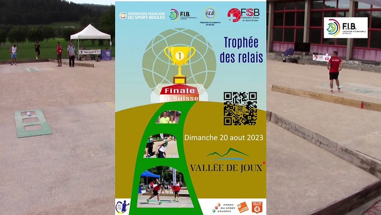 Epreuve d'appui de la finale, 4ème Trophée des Relais, Vallée de Joux 2023