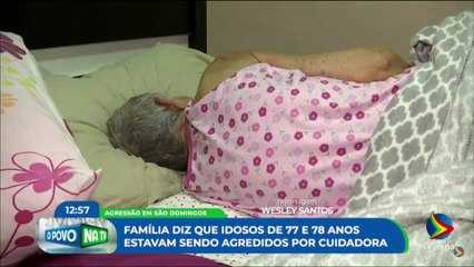 Família descobre agressão de cuidadora a idosos com alzheimer um dia após instalar câmeras