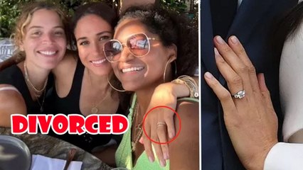 Meghan often does not wear engagement ring before rumors of divorce with Prince Harry