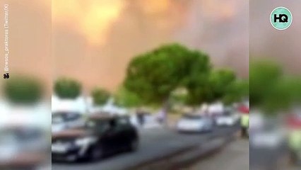 La Grèce touchée par d'importants incendies