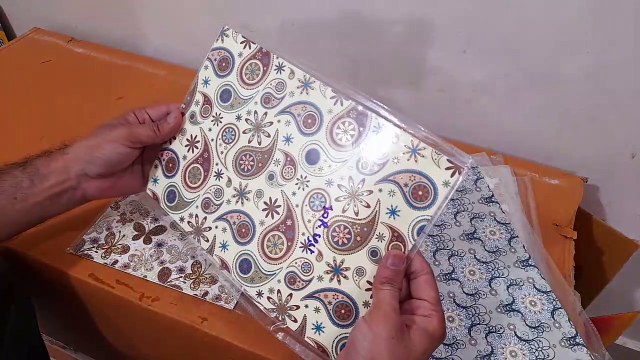 Unboxing and review of Decorative Assorted Embellished Papers Luxury A4 Size Sheets for Card Making Scrapbooking Art and Craft Paper Craft Supplies