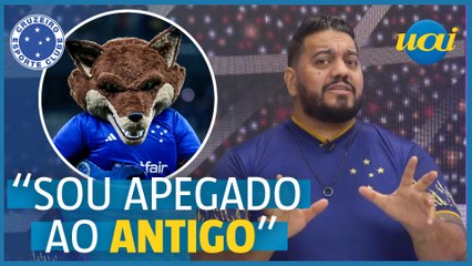Hugão opina sobre o novo Raposão, mascote do Cruzeiro