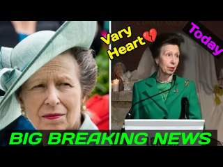 New! Breaking! Princess Anne explains her decision to abstain from alcohol during charity gatherings