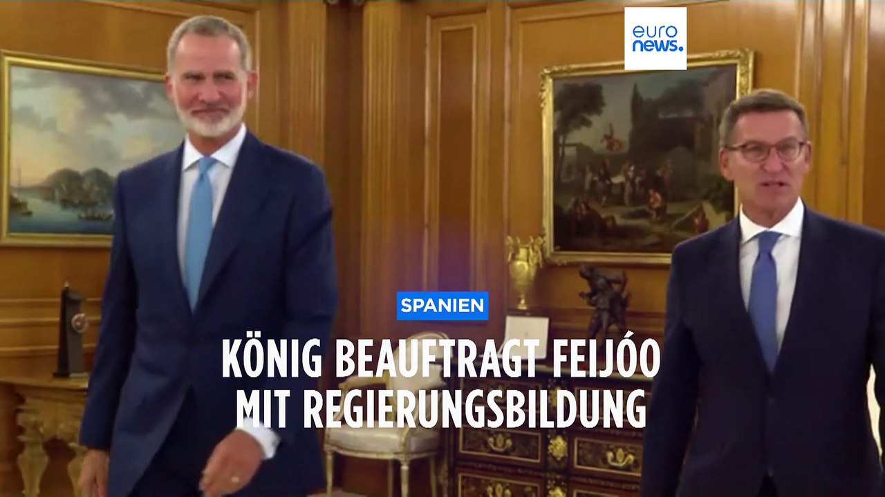 Spanien: König Felipe VI. beauftragt Oppositionsführer mit Regierungsbildung