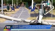 39 Cámaras de seguridad destridas en Reynosa
