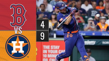 Resumen Medias Rojas de Boston vs Astros de Houston / MLB 21-08-2023