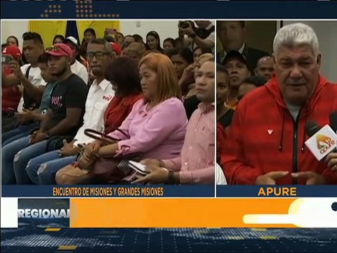 Apure | Encuentro de la Vicepresidencia de Misiones y Grandes Misiones culminó con total éxito