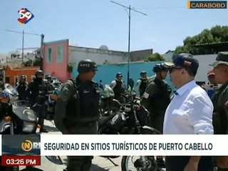 Carabobo | Inicia despliegue de seguridad para garantizar la protección de la ciudadanía