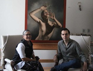 Manuel Lomelí recibe a Revista VSD! en su estudio