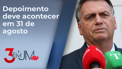 Polícia Federal intima Jair Bolsonaro a depor sobre caso de empresários que citaram golpe