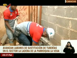 Caracas | Sustitución de tuberías en la parroquia La Vega culmina su primera fase