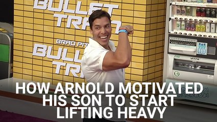 Arnold Schwarzenegger’s Son Joseph Baena Was Overweight In High School. How His Famous Dad Motivated Him To Start Lifting Heavy