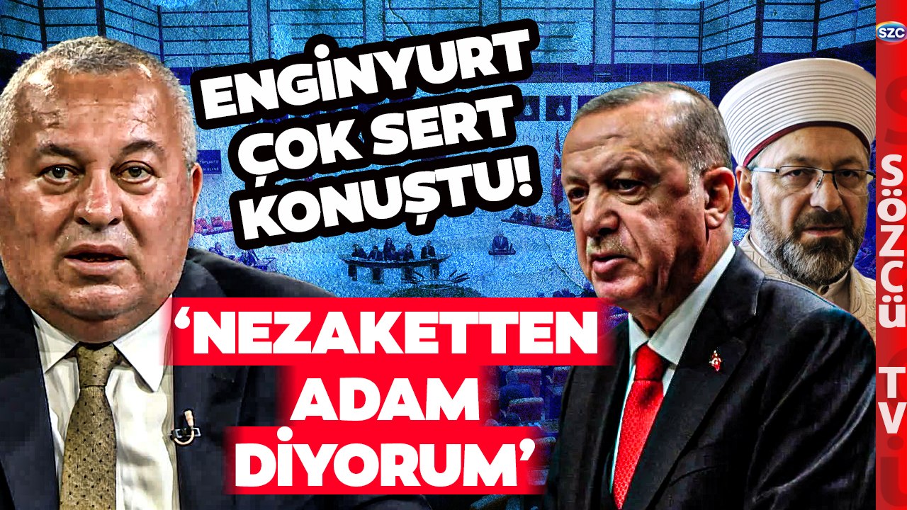 Cemal Enginyurt Erdoğan ve Ali Erbaş'a Yüklendi! 'Recep Abi Biraz da Sen Sabret'