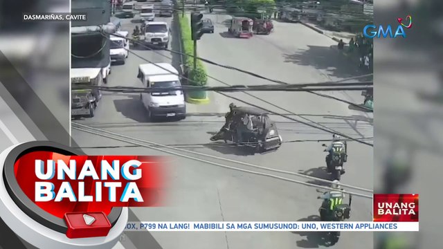 Tricycle at motorsiklo, nagkabanggaan sa intersection| UB