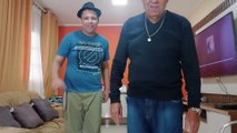 Luis Henrique e Vovô Valdivino Dançando Fofinha