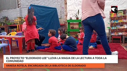 La “Valija Viajera” de la Biblioteca Municipal recorre Eldorado