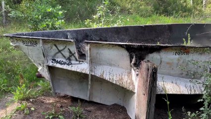 Cmentarzysko kutrów rybackich na gdańskim Jasieniu / Dziennik Bałtycki