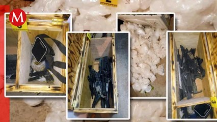 Hallan lanzagranadas, armas de fuego y drogas en casa de seguridad del CJNG en Tijuana