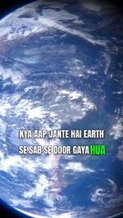 the farthest man made object from earth #nasa #spacescience #facts #voyager1 #hindi #shorts