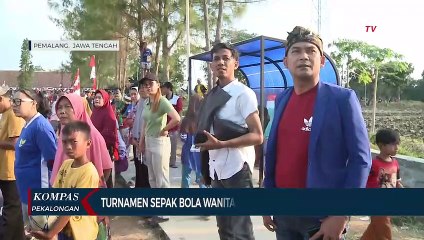 Tim Dusun Tiga Juara Turnamen Sepak Bola Wanita Pedurungan Cup