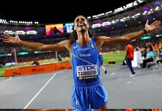 Mutaz Essa Barshim misses out to Tamberi in high jump final