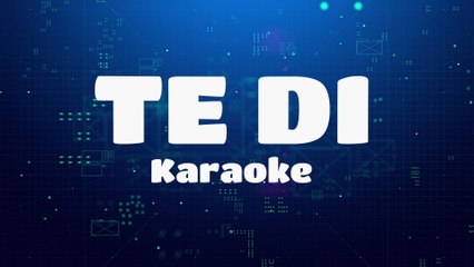 La Arrolladora Banda El Limón De René Camacho - Te Di (Karaoke)