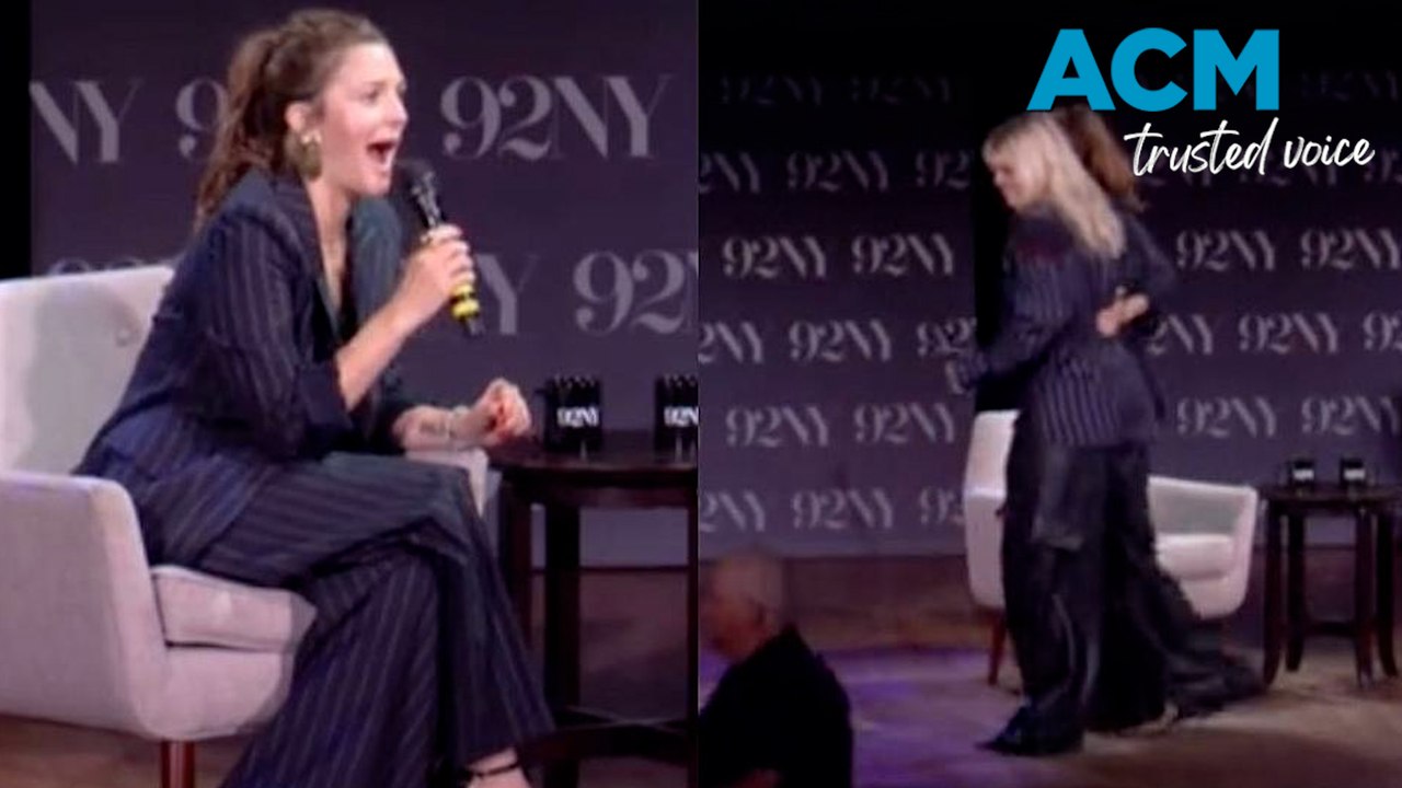Drew Barrymore rushed away from alleged stalker