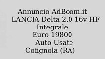 LANCIA Delta 2.0 16v HF Integrale