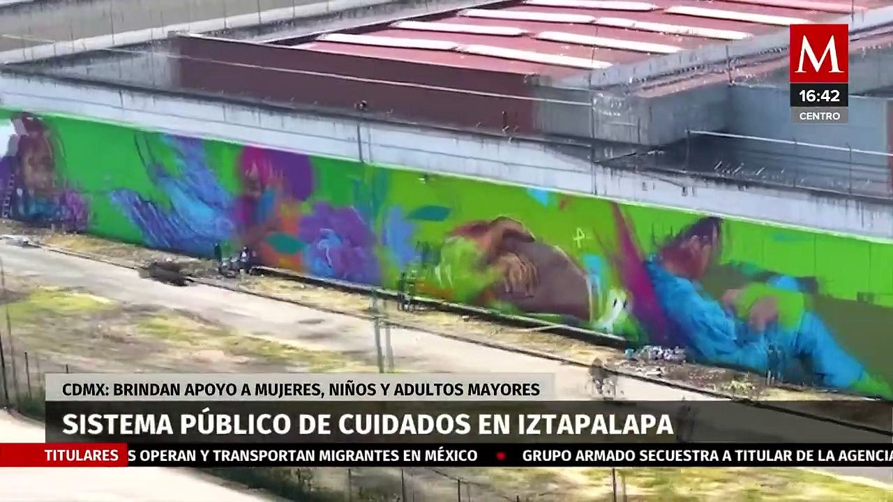 Autoridades implementan sistemas públicos de cuidados en Iztapalapa