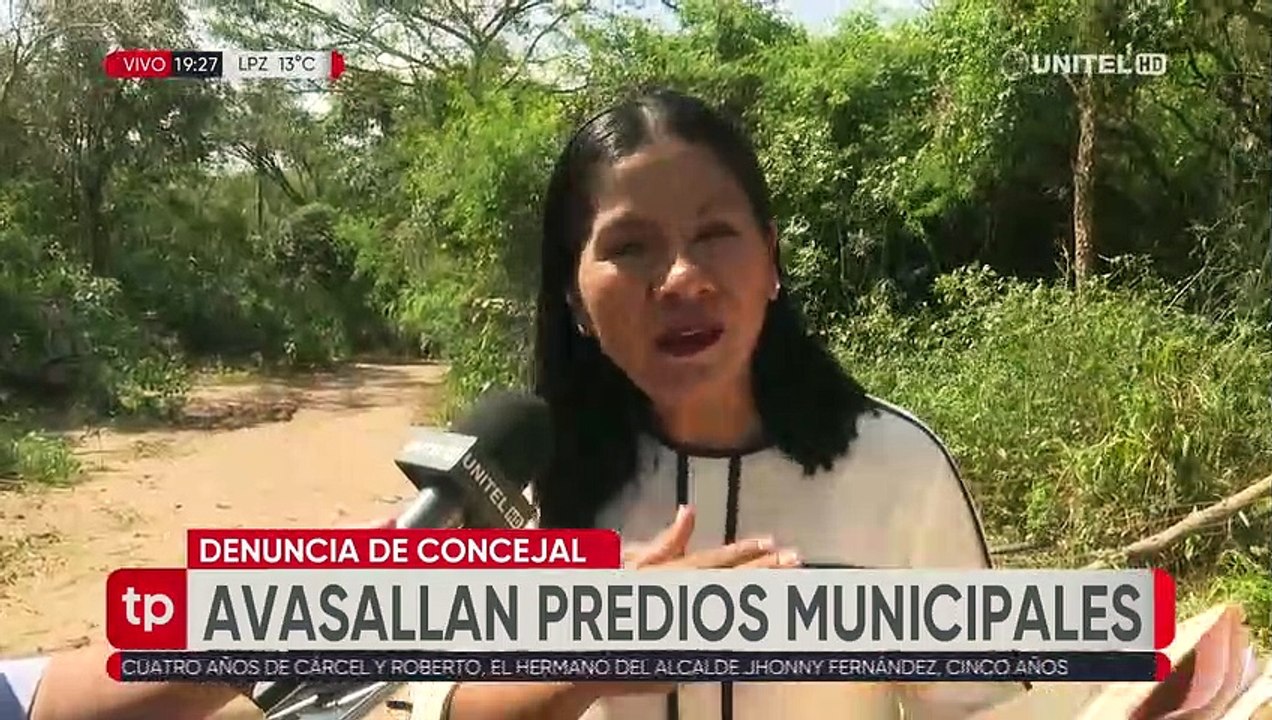 Concejal Terrazas denuncia avasallamientos de tierras