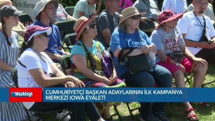 Cumhuriyetçi başkan adaylarının ilk kampanya merkezi Iowa eyaleti