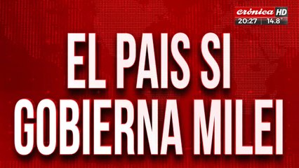 Cómo sería el país si Milei gana las elecciones presidenciales en octubre