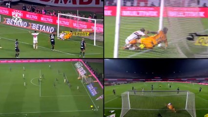 下载视频: CBF divulga imagens e áudios do VAR do gol de Lucas Moura no Majestoso pela Copa do Brasil.