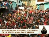 Movilización popular en la parroquia Caricuao de Caracas ratificaron su apoyo a la Revolución