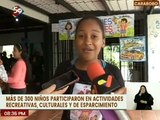Plan Vacacional Carabobo Te Quiero 2023 organizó actividades recreativas a niños y adolescentes